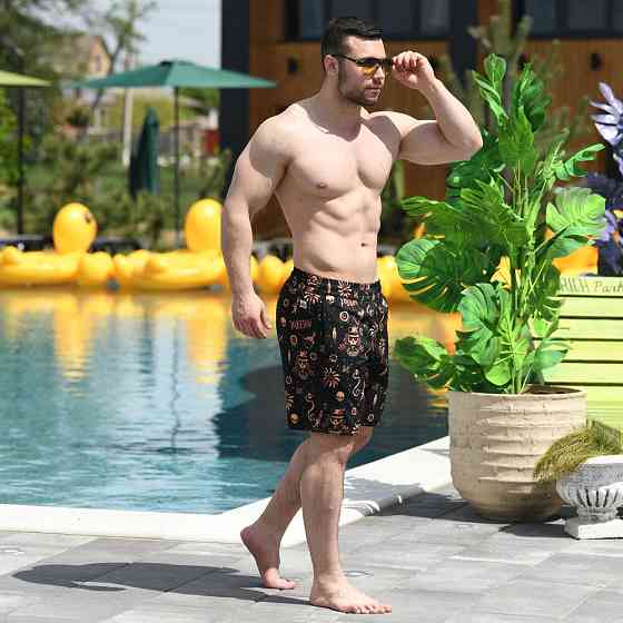 Пляжные шорты мужские Pobedov Vocation Totem Киев