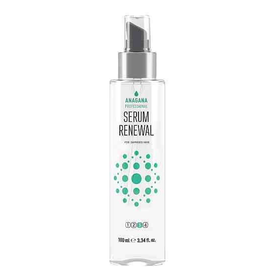 Флюид Восстановление для поврежденных волос SERUM renewal for damaged hair ANAGANA 100 мл Киев