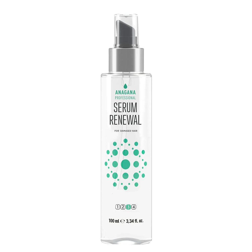 Флюид Восстановление для поврежденных волос SERUM renewal for damaged hair ANAGANA 100 мл Киев - изображение 5