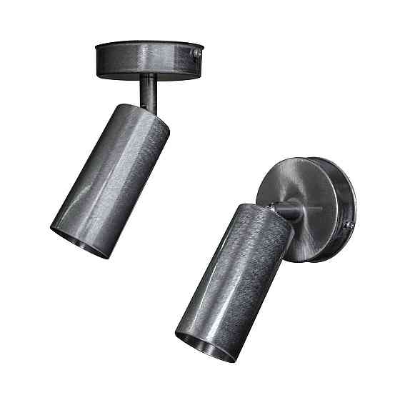 Світильник циліндр поворотний Е27 Tube NL 1105-1 SILVER Київ