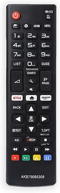 Пульт AKB75095308 для телевізорів LG Smart TV (серії 2016–2021) Луцк - изображение 1