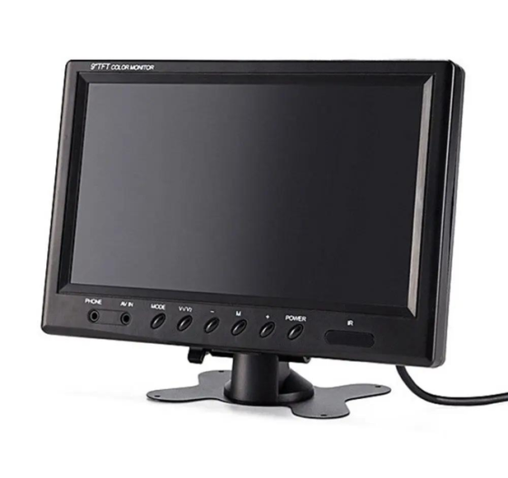 Монитор автомобильный для камеры заднего вида Car DVR 9 дюймов 800х480 с пультом и рамкой подголовни Винница