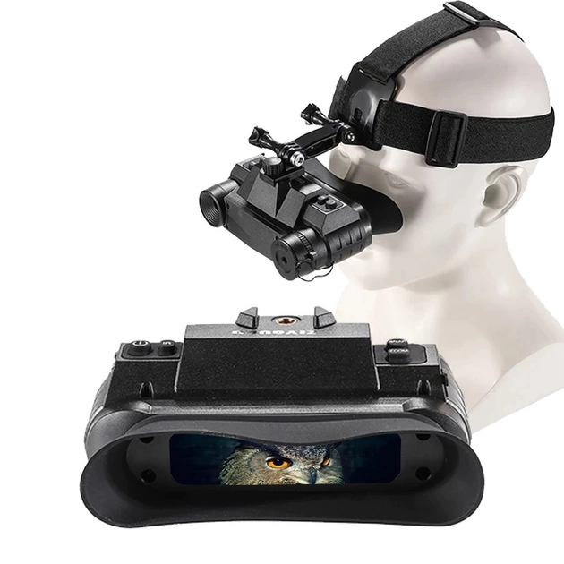 Прилад нічного бачення G1 4.5х 1920x1080P 940nm із кріпленням на голову + карта 32Гб Вінниця - фото 8