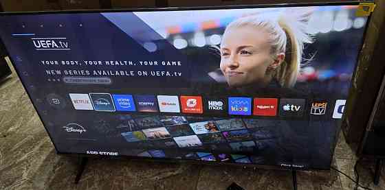 Великий QLED телевізор HISENSE 55E77KQ Харків