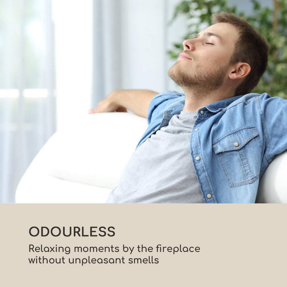 Fiamme Cantal етаноловий камін пальника з неіржавкої сталі 1,2 літра 4-6 годин час горіння чорний Рівне - фото 7