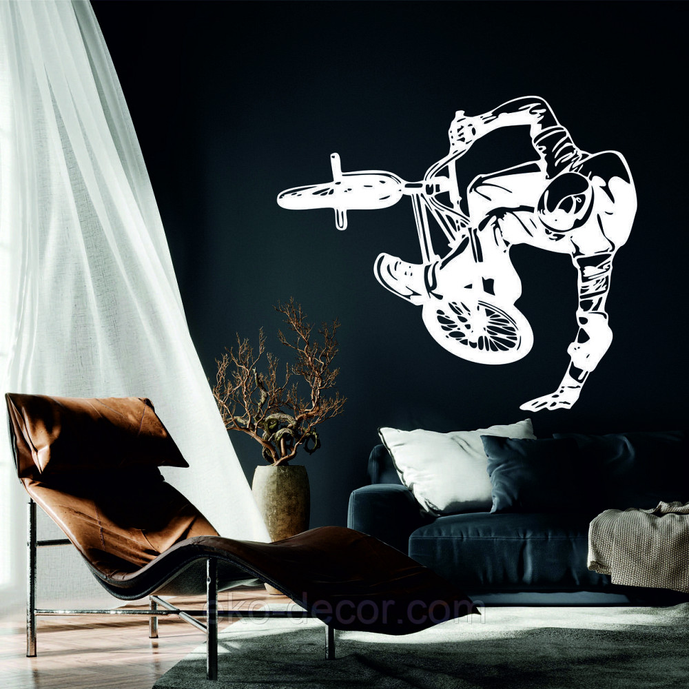 Декоративне настінне Панно «Велофрістайл», Декор на стіну Київ - фото 1