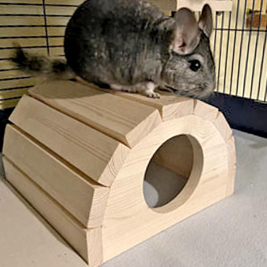 Домик для шиншиллы 