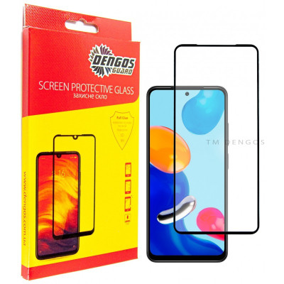 Скло захисне Dengos Full Glue Xiaomi Redmi Note 11/11s (TGFG-227) Вінниця - фото 1