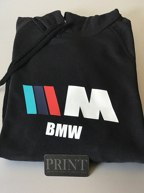 Мужской\ Женский худи с  капюшоном .100% хлопок BMW Черновцы - изображение 2
