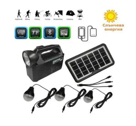 Автономна сонячна станція GDLite GD-8017 МК + Павербанк Вінниця - фото 4