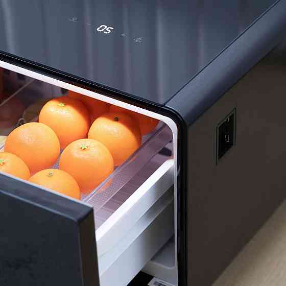 Розумний журнальний стіл (тумба) з холодильником Primst TB65 (Чорний, 65 літрів) Київ