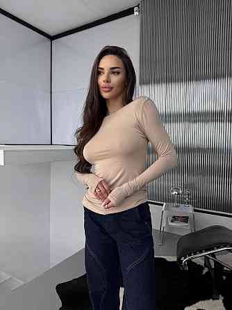 Жіноча романтична кофта з відкритою спиною з віскози Бежевий, 46/48 Одеса