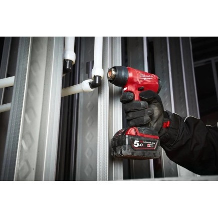 Акумуляторний будівельний фен Milwaukee M18 BHG-0 18 В, 470 °C, 170 л/хв, без АКБ та ЗП 4933459771 Київ - фото 10