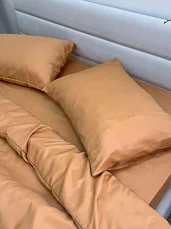 Ecotton Комплект постільної білизни Ecotton двоспальний 180х215 см однотонний помаранчевий Oran Коломия