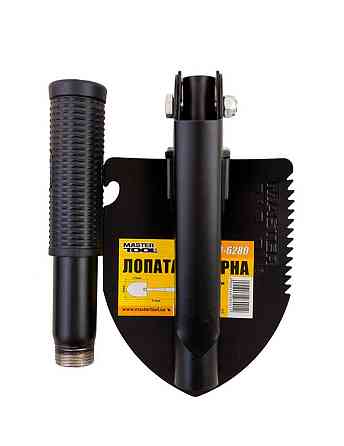 Лопата саперна MASTERTOOL 95х125х415 мм складана з чохлом 14-6280 Рівне
