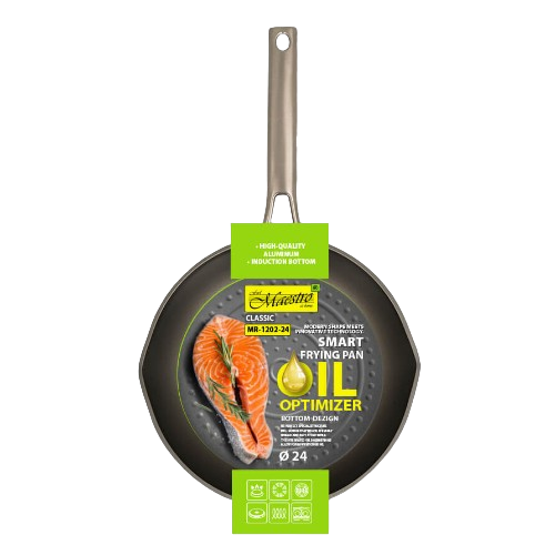 Сковорідка d24см індукційне дно MR-1202-24 Basic Maestro Житомир - изображение 3
