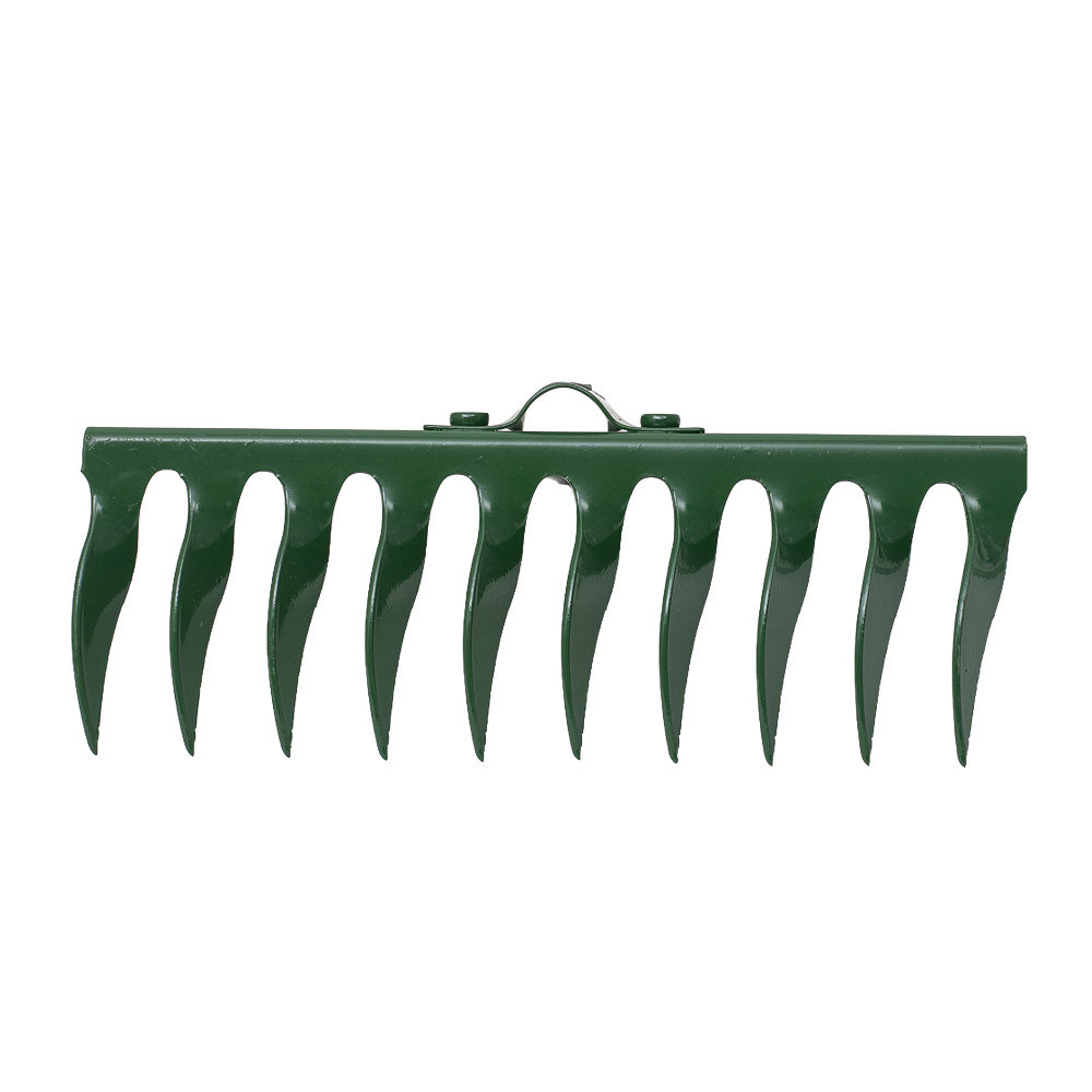 Грабли садовые винтовые 10 зубьев 265×82мм закрепительное крепление GRAD (5051905) Ровно - изображение 7