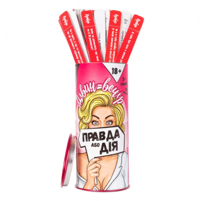 Настільна гра 18+ Fun Games Shop Правда чи Справа: Дівич-вечір, російська (FGS07) Вінниця - фото 1