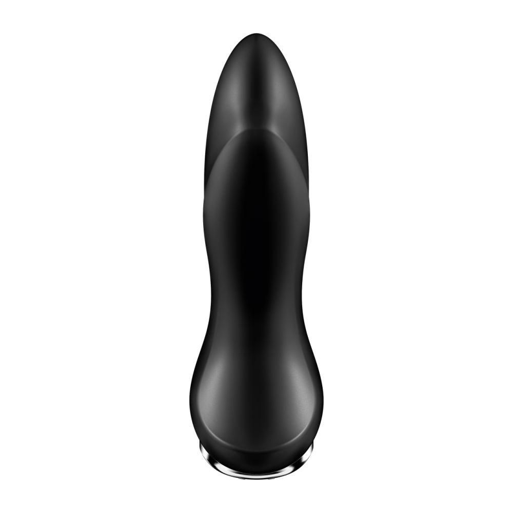 Анальный смарт-вибратор Rotator Plug 1+ с вибрацией и имитацией римминга, черный цвет Satisfyer (Германия) Sex Aura Киев - изображение 2