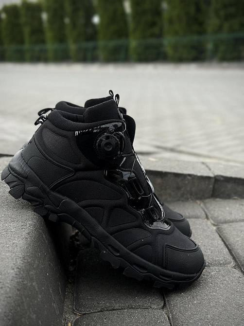 Тактические демисезонные военные ботинки черного цвета мужские износостойкие прошитые для службы. Львов - изображение 3
