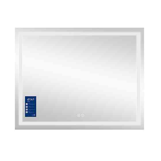 Дзеркало Qtap Mideya (MI1) 1000х700 з LED-підсвіткою Touch, з антизапотіванням, димером, регумацію QT2078NCF10070 Київ