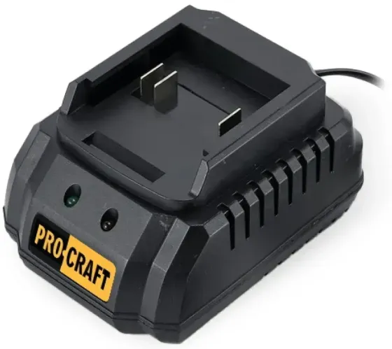 Зарядний пристрій для акумуляторів 20 в Li-Ion Procraft Charger 20/1 ECO,  Заряджання 20 В 2 А, Зарядні пристрої 20 В Львів