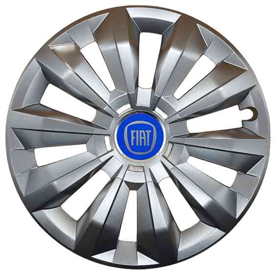 Автомобильные модельные колпаки R16 Fiat 434 4шт, SJS, серебристые Киев