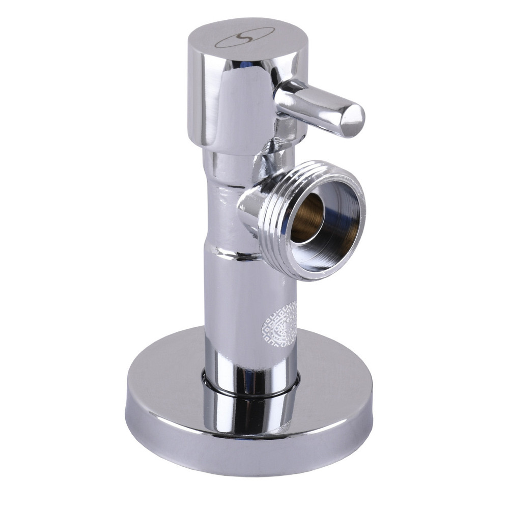 Кран полуоборотный угловой SOLOMON 1/2″х1/2″ Lazer 7076 (000002251) Киев - изображение 2