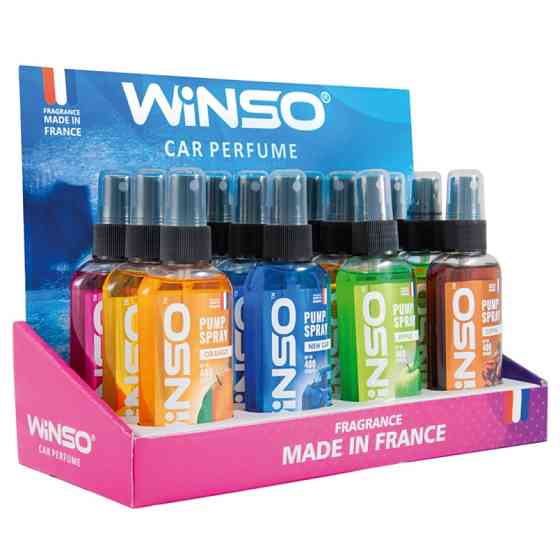 Ароматизатор Winso Pump Spray MIX №1, 75мл, 12шт набор Львов