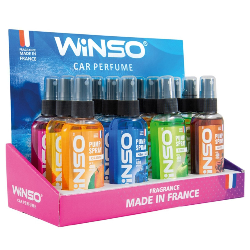 Ароматизатор Winso Pump Spray MIX №1, 75мл, 12шт набор Львов - изображение 2