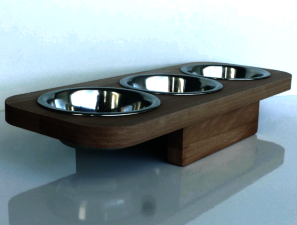 Подставка под миски для кошек 