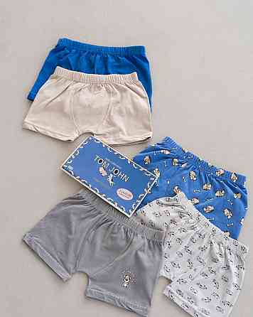 Набор подростковых боксеров на мальчика из 5 шт. Tom John 541304 12-13 Киев