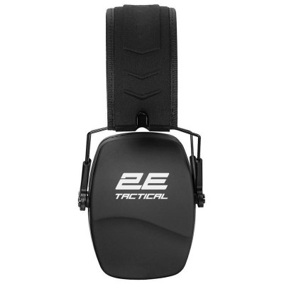 Наушники для стрельбы 2E Defence NRR 25 dB пасивные Black (2E-TPE016BK) Винница - изображение 2