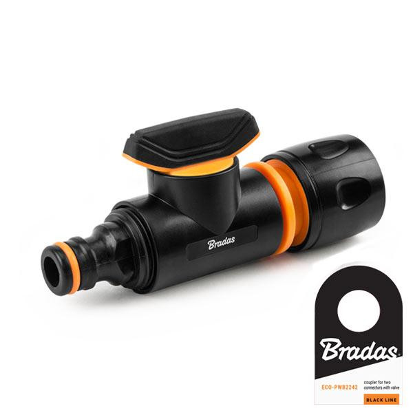 Кран з підключенням і швидкоз'єднувальним конектором, BLACK LINE, ECO-PWB2241 Киев - изображение 1