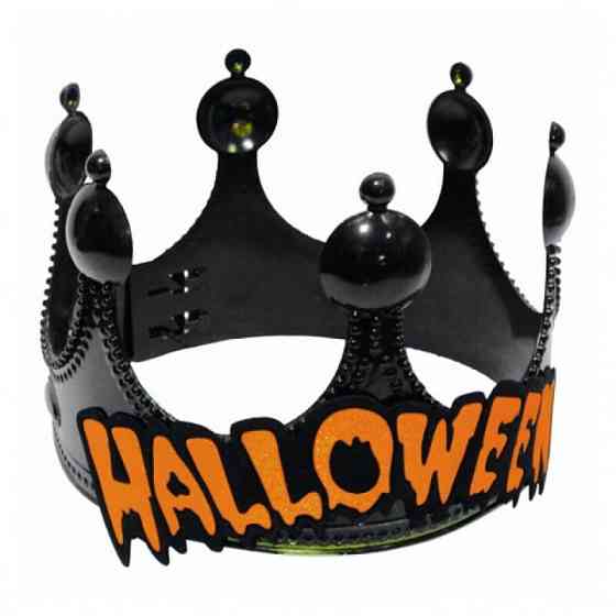 Корона ЧОРНА карнавальна Готична Король Halloween Київ