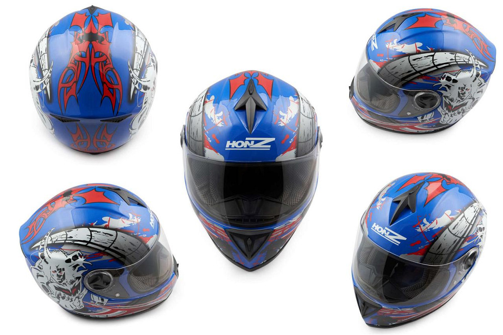 Шлем-интеграл (mod:OP01) (size:XL, синий) Мукачево - изображение 1