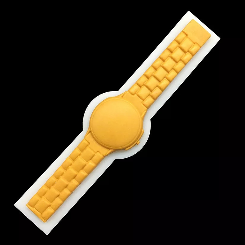 Молд силиконовый Часы 130 на 27 мм серый Киев - изображение 2