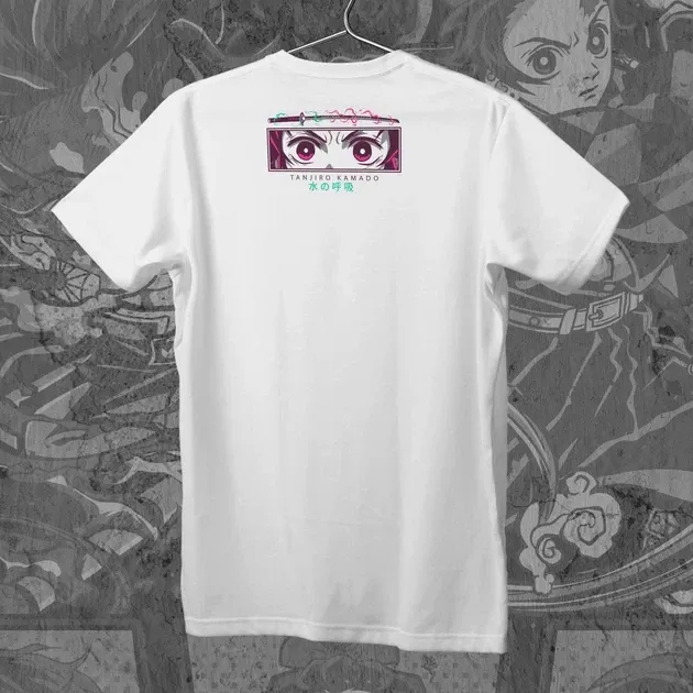 Футболка чоловіча з  принтом Клинок, рассекающий демонов Танджиро Камадо 11 WE Розмір 48 Anime0969 Дніпро - фото 3