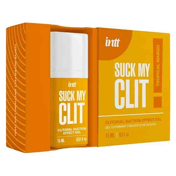 Гель для кліторальної стимуляції - Intt Suck My Clit Tropical Mango, 15 мл Sex Aura Київ