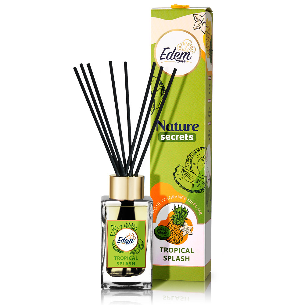 Аромадифузор с палочками Edem Nature Secrets - Tropical splash 90мл Львов - изображение 1