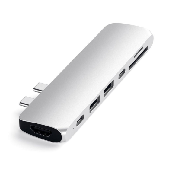 Концентратор Satechi Aluminum Type-C Pro Hub Adapter (Б клас) Луцк