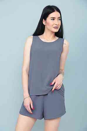 Літній костюм "Ender" оптом | Розпродаж моделі Графіт, 42-44 Київ