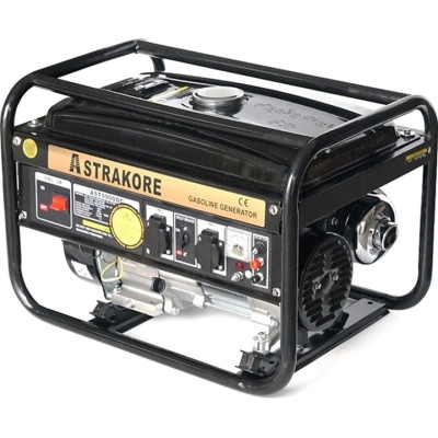 Генератор ASTRA KOREA PREMIUM COPPER 2.5KW, 220V, ручной стартер, 15л, (AST9900DCPC) Винница - изображение 1