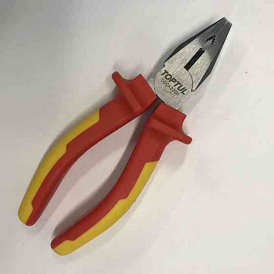 Пасатижі електрика 6" ізольовані 1000V VDE TOPTUL DGCA2206 Одеса
