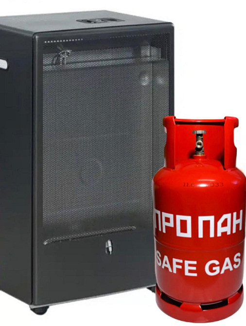 Обогреватель газовый BLUE BELLE/ Q   Италия и баллон  27 л металлический Киев - изображение 9