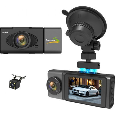 Відеореєстратор Aspiring Alibi 9 GPS, 3 Cameras, Speedcam (Aspiring Alibi 9 GPS, 3 Cameras, Speedcam) Вінниця - фото 2