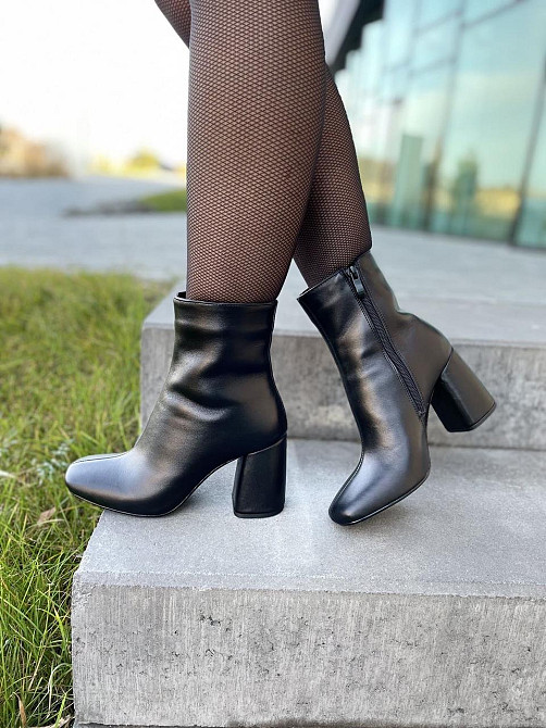 SANTINI Черевики жіночі SANTINI 01245-11 чорні (весна-осінь, шкіра натуральна) (4864) 40 Коломыя - изображение 1