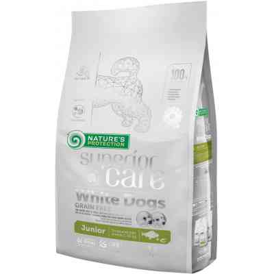 Сухой корм для собак Nature's Protection NP Superior Care White Dogs Grain Free Junior Small and Mini (NPSC45829) Винница