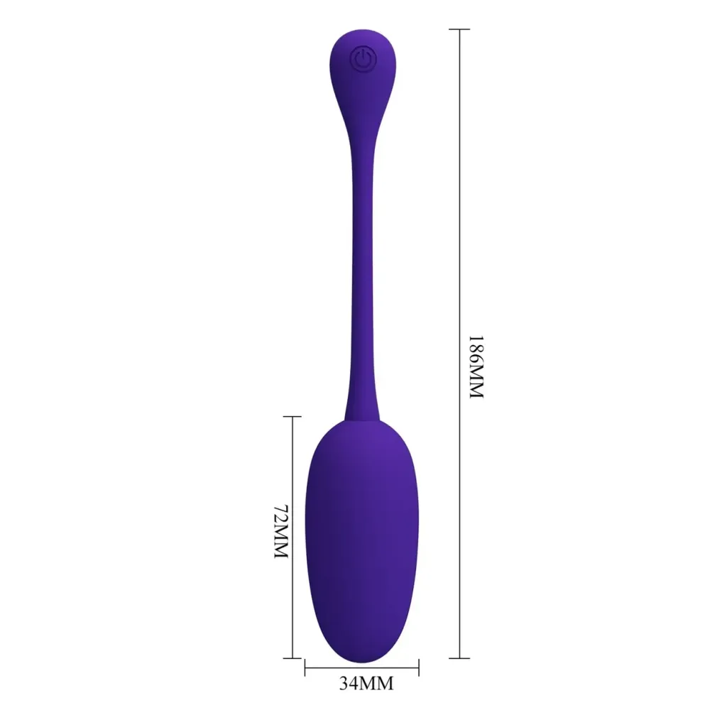 Перезаряжаемое виброяйцо Pretty Love - Knucker Purple, BI-014786-3 Sex Aura Киев - изображение 10