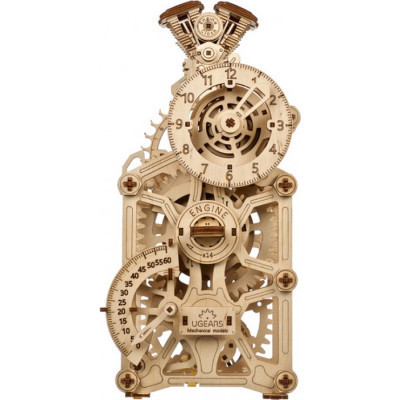 Конструктор Ugears Часы Двигатель (6337516) Винница - изображение 2
